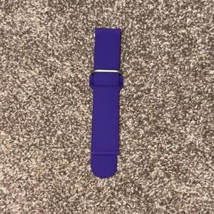 Purple Silicone Wristband Strap for Smartwatches